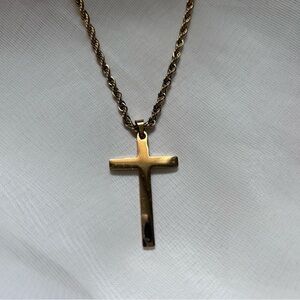 Men’s gold necklace high quality brand new